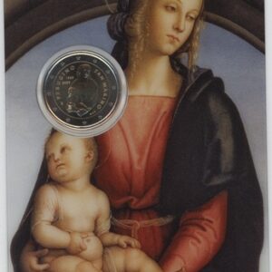 San Marino 2 Euro 2023 Coin card Le Pérugin (unz)