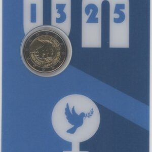 Malte 2 Euro 2022 Coin card Paix et sécurité des femmes (BU)