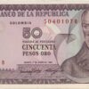 Colombia 50 Pesos Oro 1986