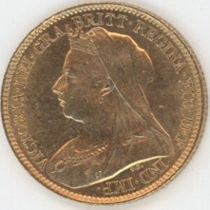 Royaume-Uni ½ Souverain 1901 Victoria (vz)