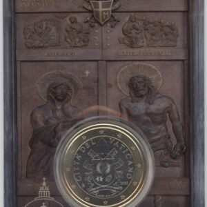 Vatican Coincard Porta Santa Maria Maggiore 1 Euro 2025
