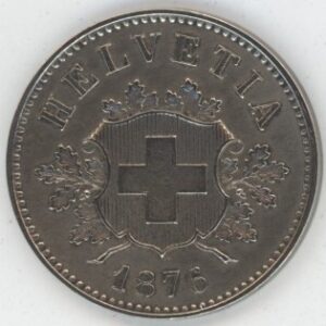 10 Centimes 1876 (vz+)