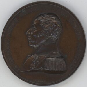 Médaille Le Général Dufour 1847 (ss+)