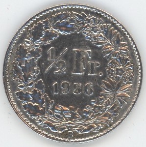 50 Centimes 1956 (ss)