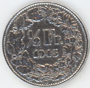 50 Centimes 1943 (ss)