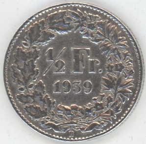50 Centimes 1939 (ss)