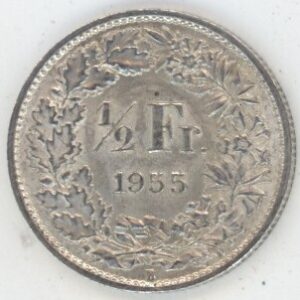 50 Centimes 1955 (ss-vz)