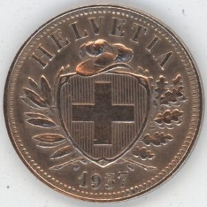 2 Centimes 1937 (ss)
