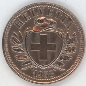 2 Centimes 1938 (ss+)