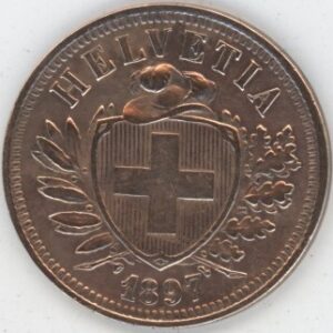 2 Centimes 1897 (ss)