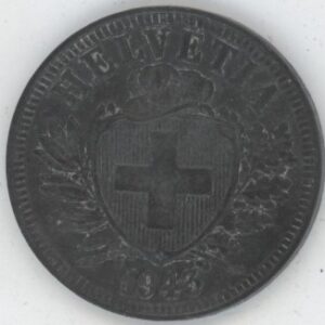 2 Centimes 1943 (ss)