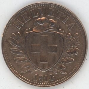 2 Centimes 1914 (ss)
