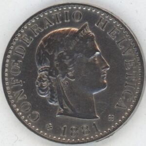 20 Centimes 1881 (ss)