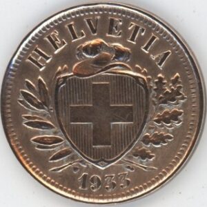 2 Centimes 1933 (ss-vz)