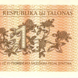 Lituanie 1 Talona 1992 Neuf