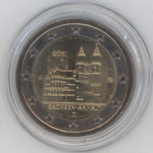 Allemagne 2 Euro 2021 Saxe-Anhalt (vz)