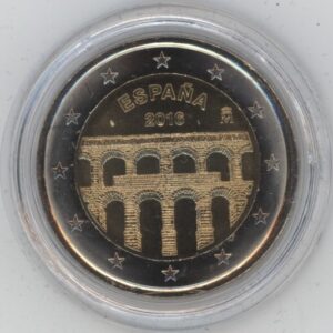 Espagne 2 Euro 2016 Aqueduc de Ségovie (vz-unz)