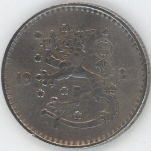 Finlande 1 Markka 1929 S (ss)