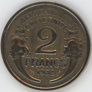 France 2 Francs 1932 Morlon (ss)