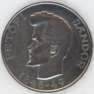 Hongrie 5 Forint 1948 (ss+) en argent