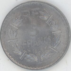 France 5 Francs 1949 Lavrillier (ss+)