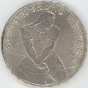 5 Francs comm. 1939 Laupen (vz)