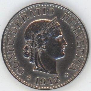 10 Centimes 1942 (ss+)