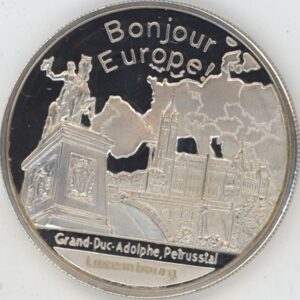 1 Ounce en argent 999 Europa Luxembourg (vz-unz)
