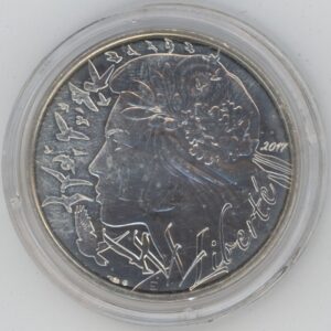 France 20 Euro 2017 Marianne Liberté (vz-unz) en argent