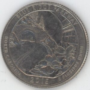 USA Quarter Dollar 2015 D Blue Ridge Parkway (ss-vz)