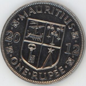 Mauritius 1 Roupie 2012 Ramgoolam magnétique (vz)
