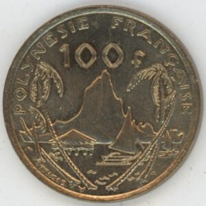 Polynésie Française 100 Franc 2014 (vz)