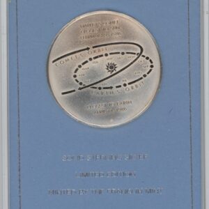 Médaille Comète de Halley (unz) en argent