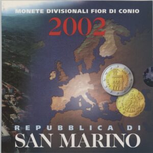 San Marino Série Euro 2002 (unz)