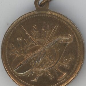 Médaille Souvenir du concours de musique La Roche 1876 (ss+)