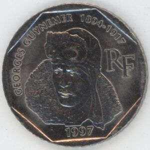 France 2 Francs 1997 Guynemer (ss-vz)