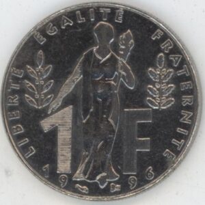 France 1 Francs 1996 Jacques Rueff  (ss-vz)