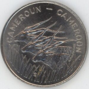 Cameroun République 100 Franc 1972 (vz)