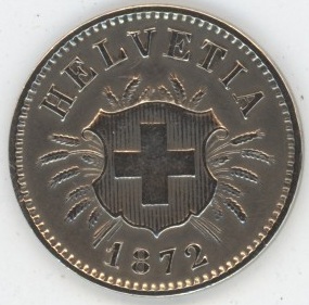5 Centimes 1872 (ss-vz)
