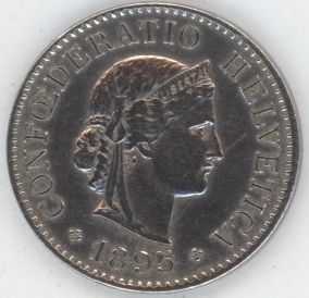 5 Centimes 1895 (ss)