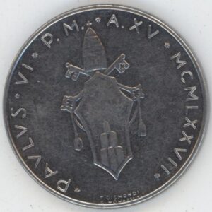 Vatican 100 Lire 1977 (vz)