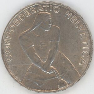 5 Francs comm. 1939 Laupen (ss+)