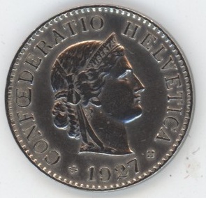 5 centimes 1927 (ss)