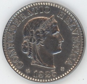 5 Centimes 1925 (vz)