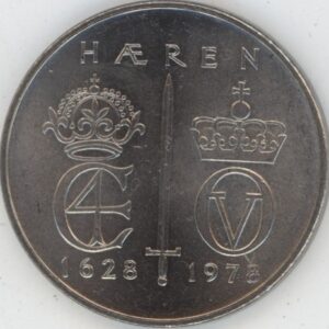 Norvège 5 kroner 1978 Armée (vz-unz)