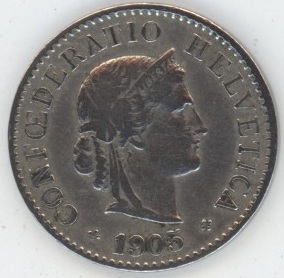 5 Centimes 1905 (s-ss)