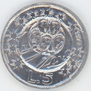 San Marino 5 Lires 1973 (unz)