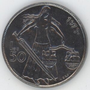 San Marino 50 Lires 1973 (unz)