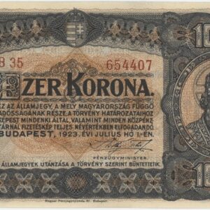 Hongrie 1000 Korona 1923 Neuf