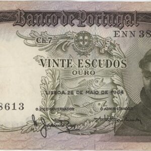 Portugal 20 Escudos 1954